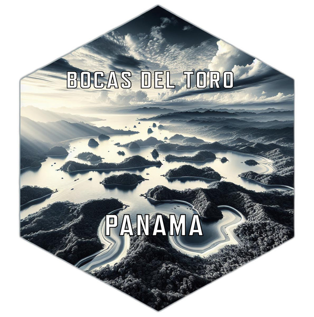 Bocas Del Toro Panama Travel Destination Souvenir Vinyl Decal Sticker 2-Inch