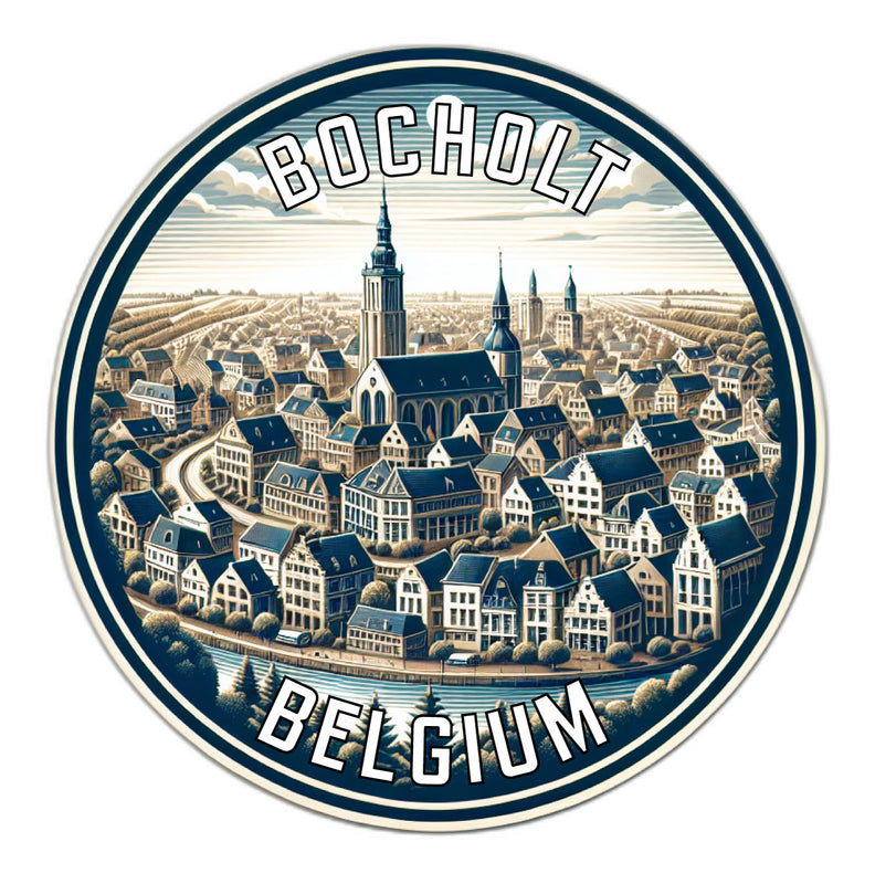 Bocholt Belgium Souvenir Vinyl Decal Sticker 6-Inch
