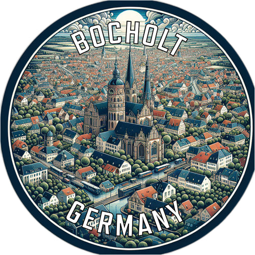 Bocholt Germany Souvenir Vinyl Decal Sticker 2-Inch
