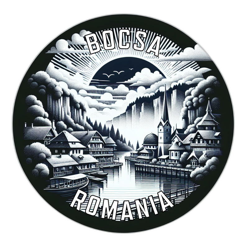 Bocsa Romania Souvenir Vinyl Decal Sticker 6-Inch