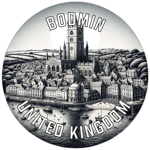 Bodmin United Kingdom Souvenir Vinyl Decal Sticker 6-Inch