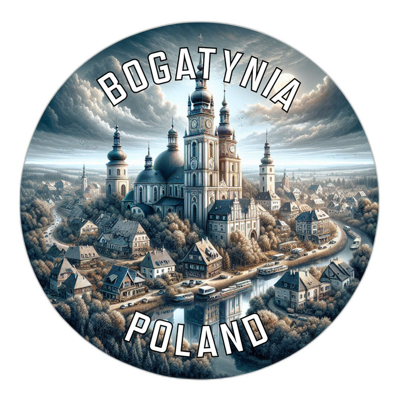 Bogatynia Poland Souvenir Vinyl Decal Sticker 6-Inch
