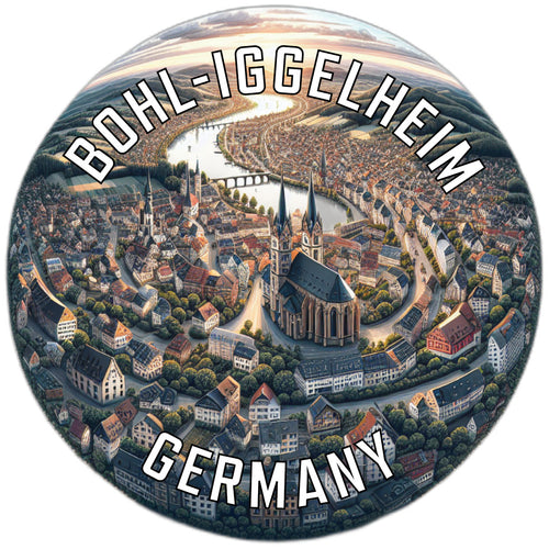 Bohl Iggelheim Germany Souvenir Vinyl Decal Sticker 6-Inch
