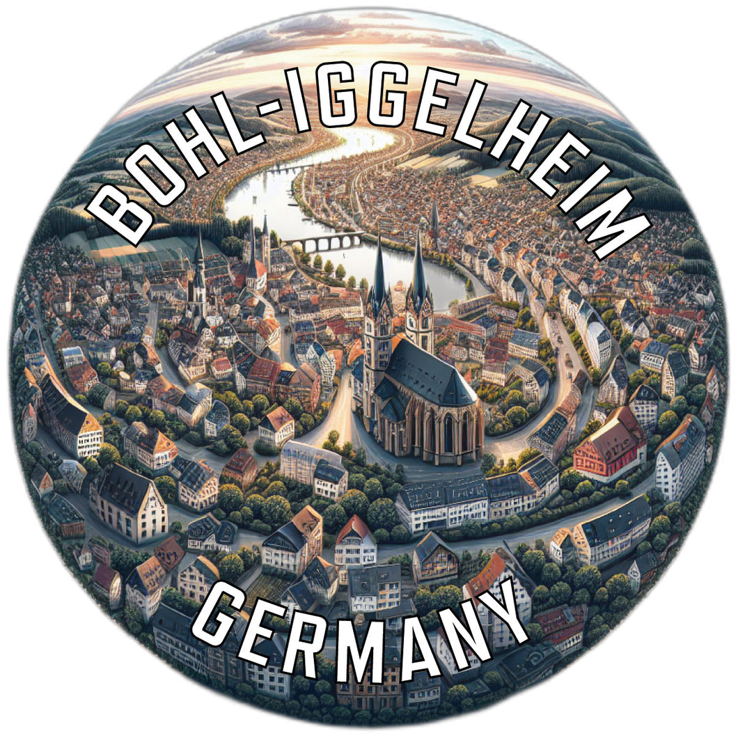 Bohl Iggelheim Germany Souvenir Vinyl Decal Sticker 6-Inch