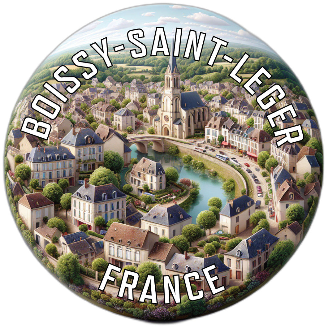 Boissy Saint Leger France Souvenir Vinyl Decal Sticker 6-Inch