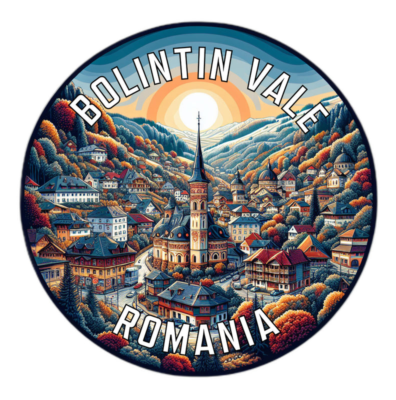 Bolintin Vale Romania Souvenir Vinyl Decal Sticker 6-Inch