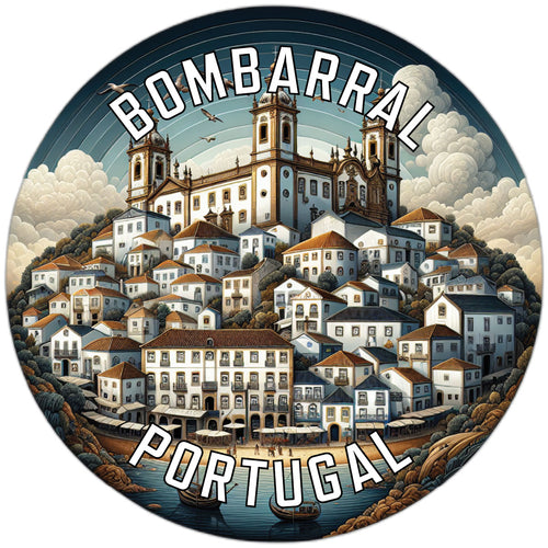 Bombarral Portugal Souvenir Die Cut Flat Magnet 2-Inch