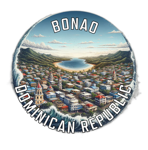 Bonao Dominican Republic Souvenir Vinyl Decal Sticker 2-Inch