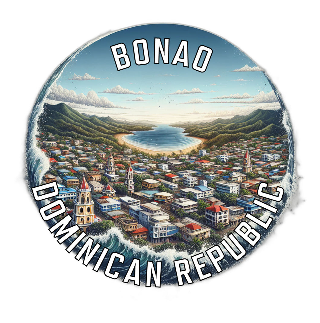 Bonao Dominican Republic Souvenir Vinyl Decal Sticker 2-Inch