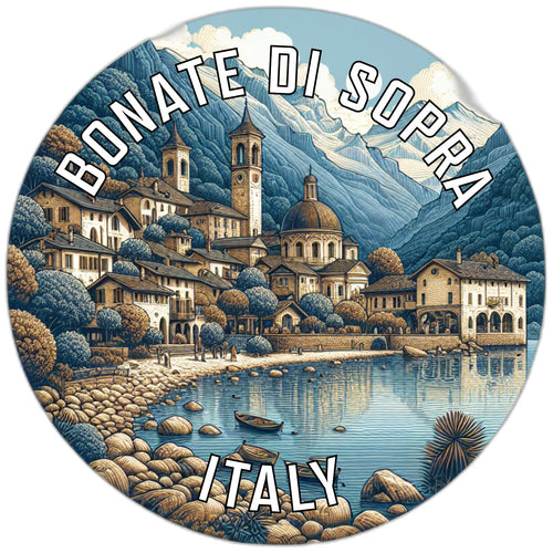 Bonate di Sopra Italy Souvenir Vinyl Decal Sticker 6-Inch