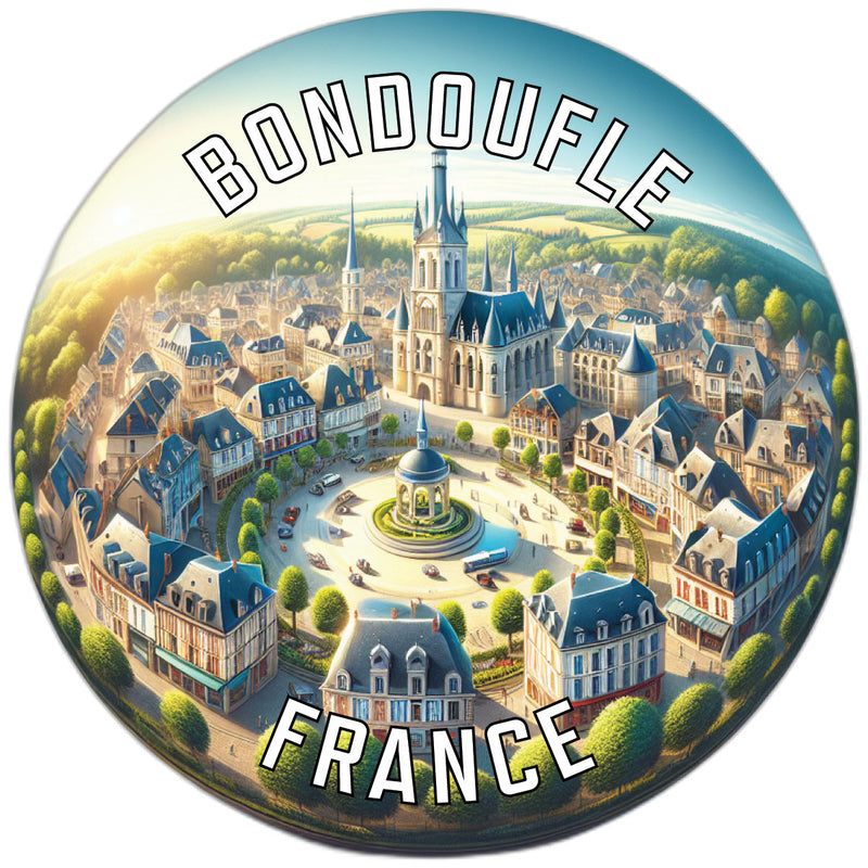 Bondoufle France Souvenir Vinyl Decal Sticker 6-Inch