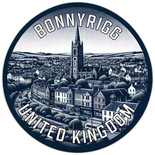 Bonnyrigg United Kingdom Souvenir Vinyl Decal Sticker 2-Inch