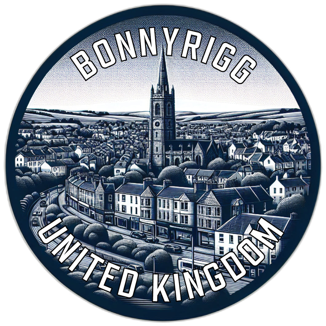 Bonnyrigg United Kingdom Souvenir Vinyl Decal Sticker 2-Inch