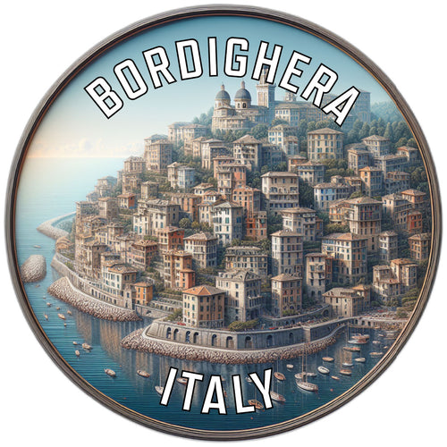 Bordighera Italy Souvenir Vinyl Decal Sticker 2-Inch