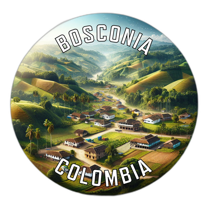 Bosconia Colombia Souvenir Vinyl Decal Sticker 6-Inch