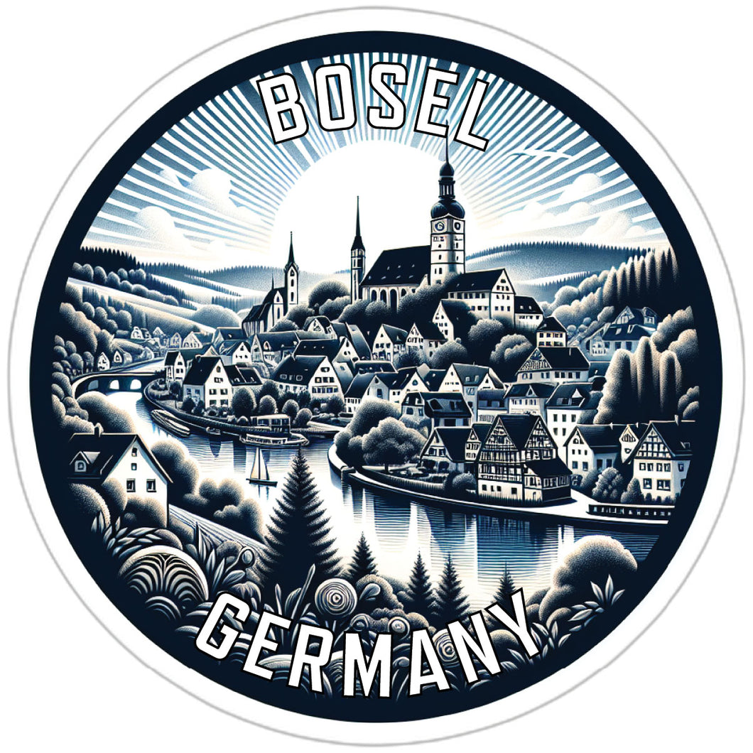 Bosel Germany Souvenir Vinyl Decal Sticker 2-Inch