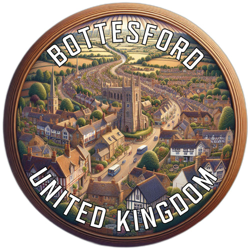 Bottesford United Kingdom Souvenir Vinyl Decal Sticker 2-Inch