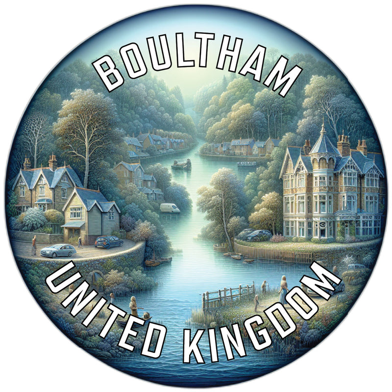 Boultham United Kingdom Souvenir Vinyl Decal Sticker 2-Inch