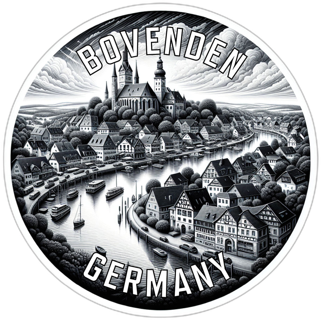 Bovenden Germany Souvenir Vinyl Decal Sticker 6-Inch