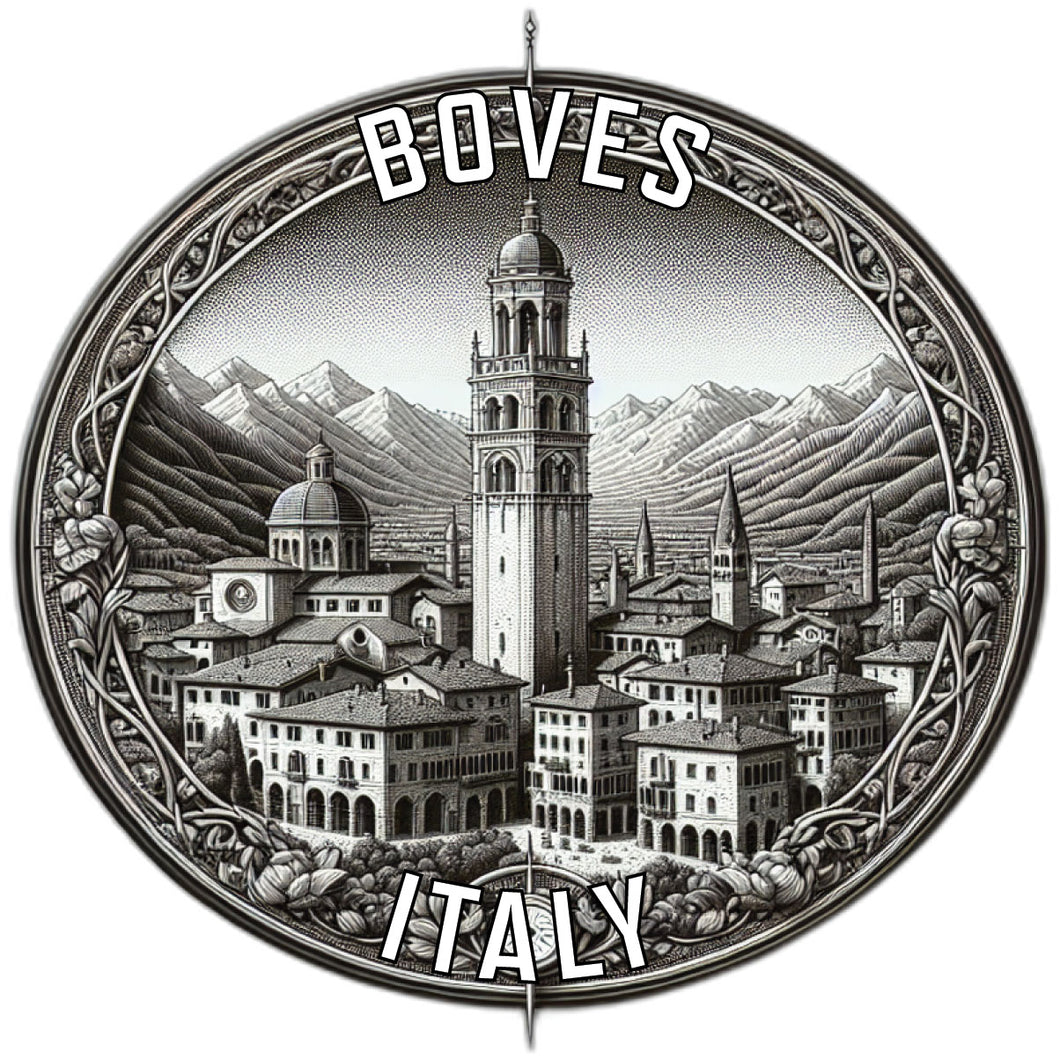 Boves Italy Souvenir Vinyl Decal Sticker 6-Inch