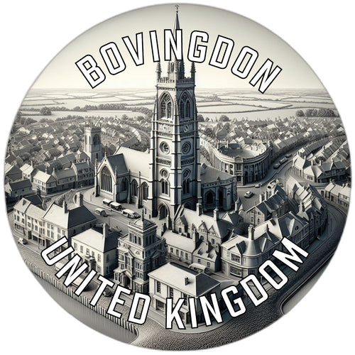 Bovingdon United Kingdom Souvenir Die Cut Flat Magnet 2-Inch