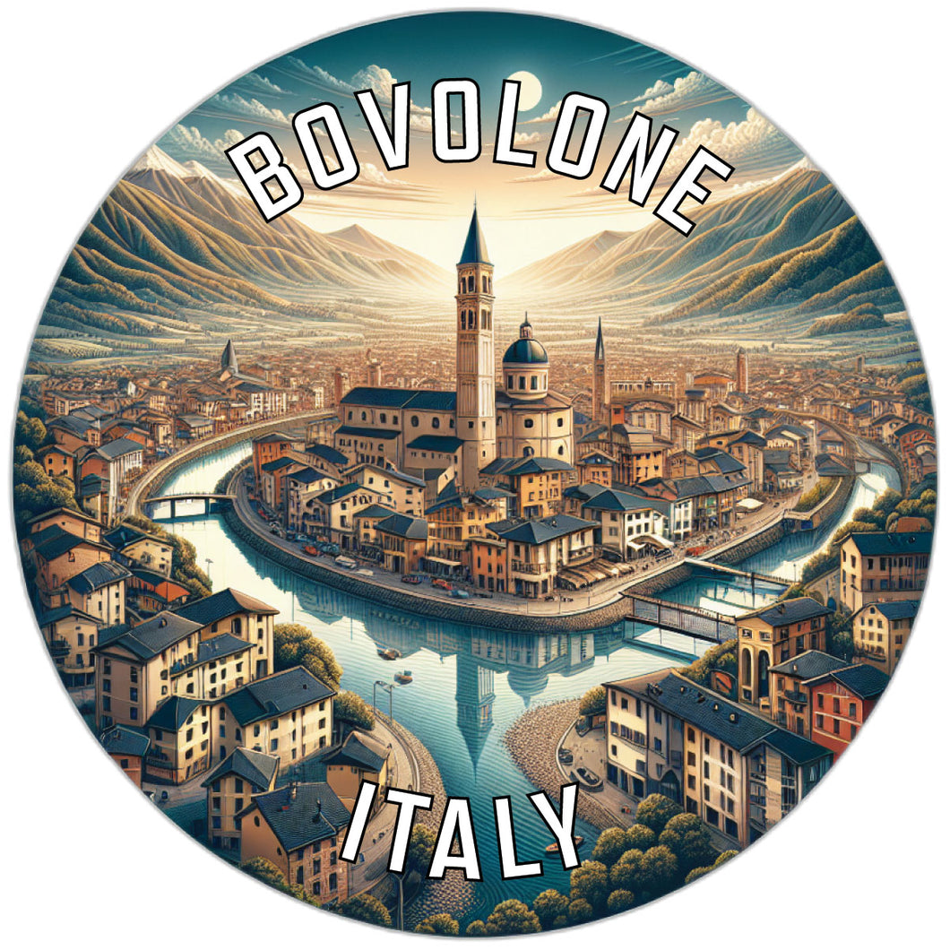 Bovolone Italy Souvenir Die Cut Flat Magnet 2-Inch