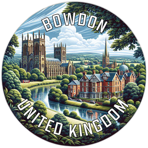 Bowdon United Kingdom Souvenir Vinyl Decal Sticker 6-Inch