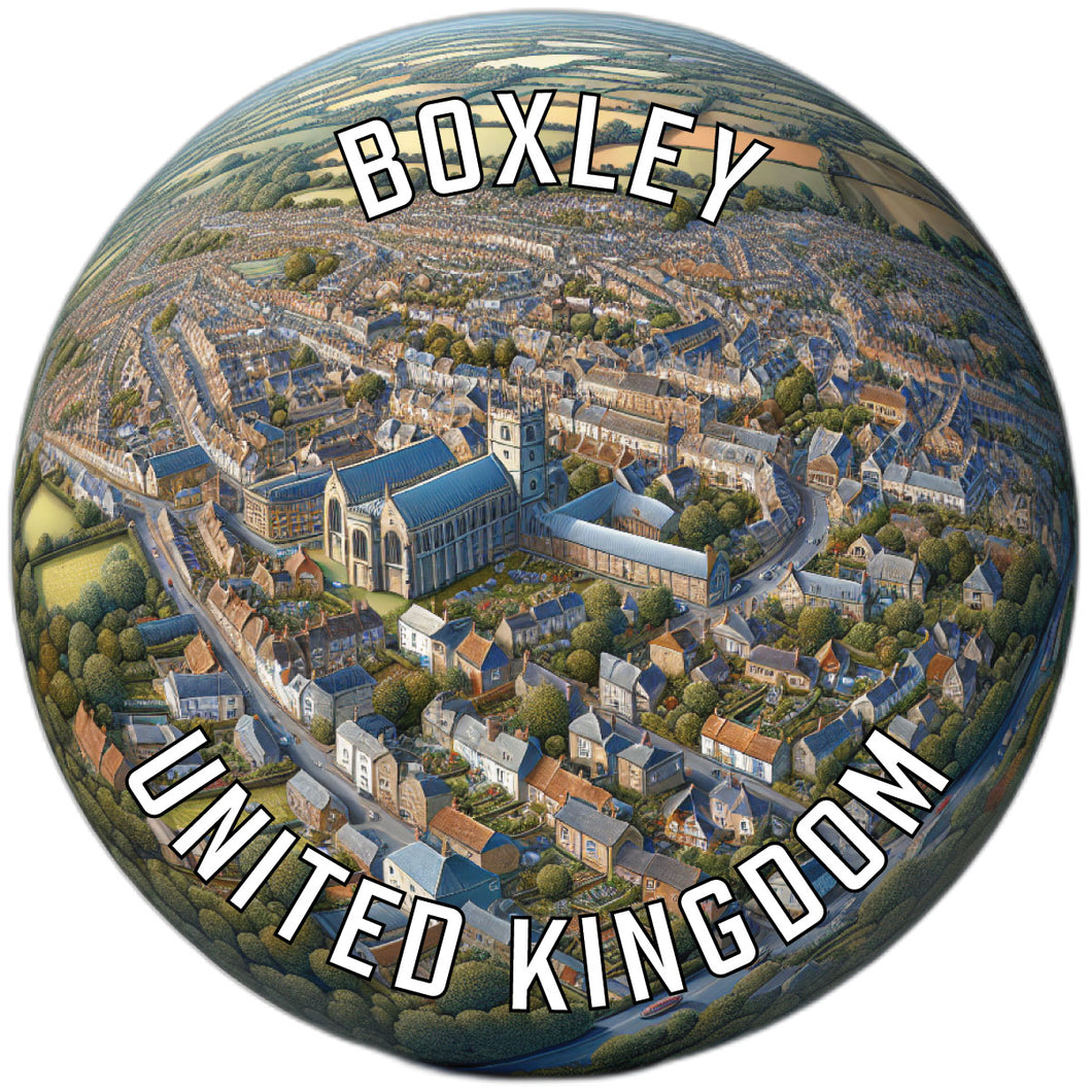 Boxley United Kingdom Souvenir Vinyl Decal Sticker 2-Inch