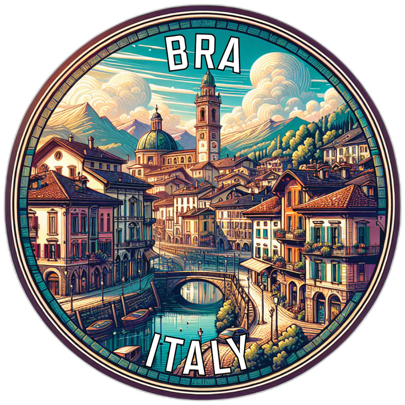 Bra Italy Souvenir Die Cut Flat Magnet 2-Inch