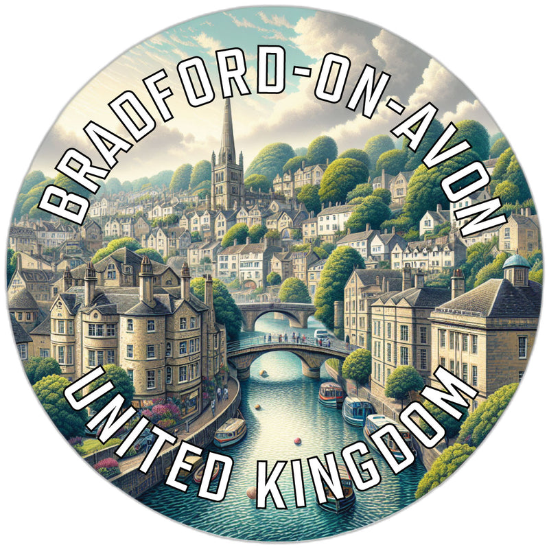 Bradford on Avon United Kingdom Souvenir Vinyl Decal Sticker 2-Inch