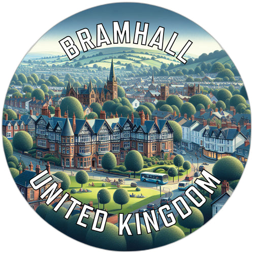 Bramhall United Kingdom Souvenir Vinyl Decal Sticker 2-Inch