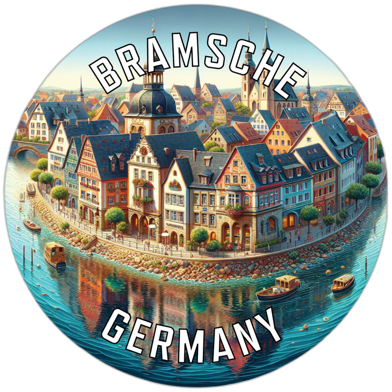 Bramsche Germany Souvenir Vinyl Decal Sticker 3-Inch