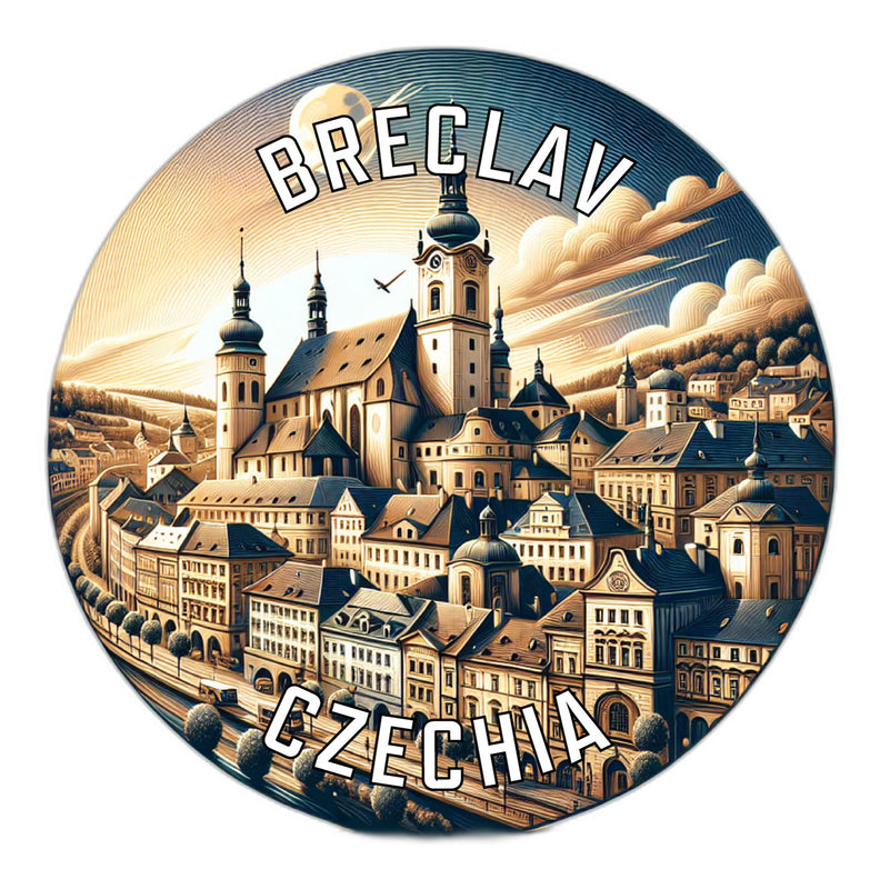 Breclav Czechia Souvenir Vinyl Decal Sticker 6-Inch