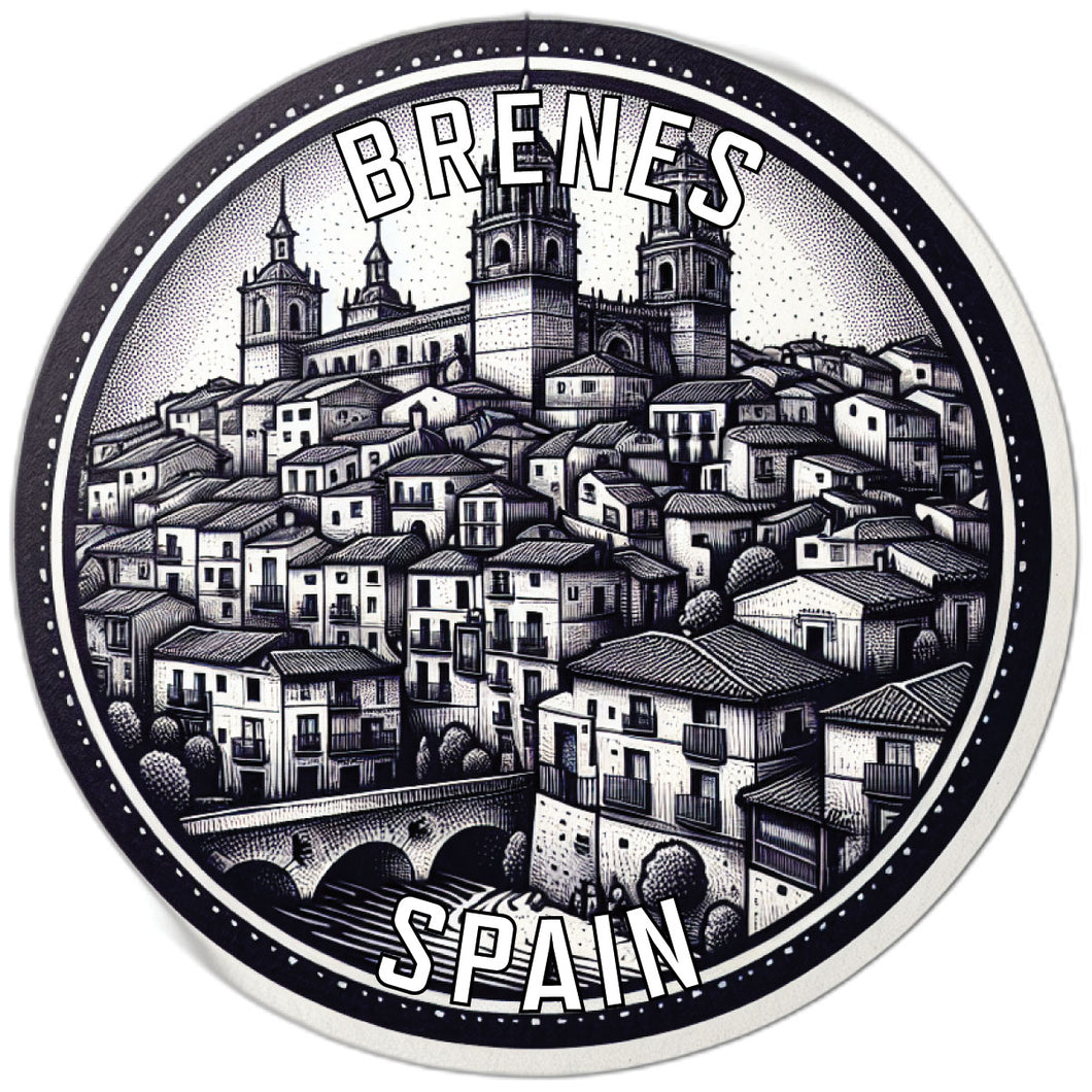 Brenes Spain Souvenir Vinyl Decal Sticker 2-Inch