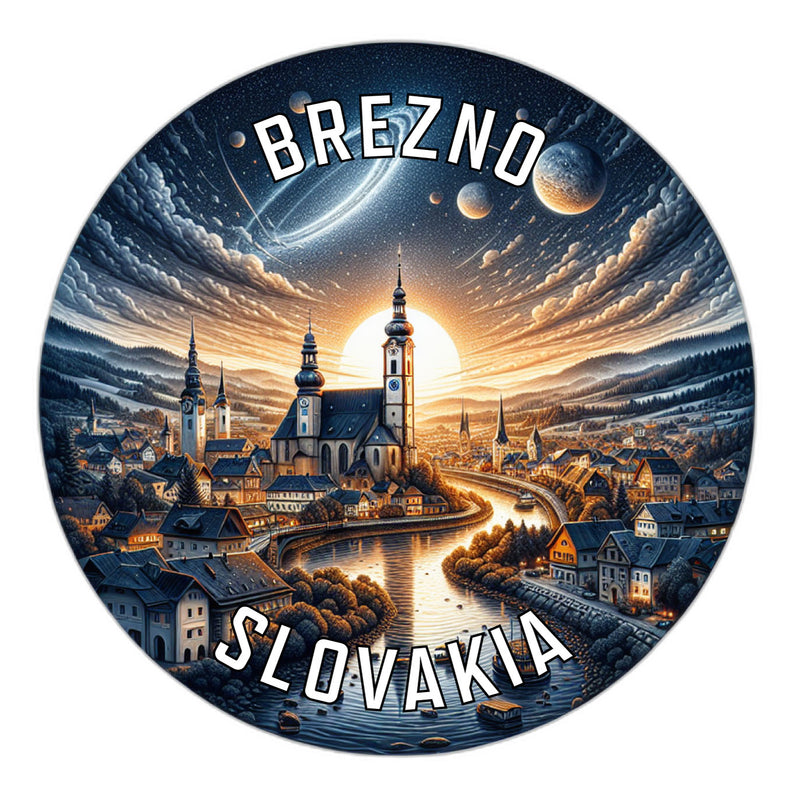 Brezno Slovakia Souvenir Vinyl Decal Sticker 3-Inch