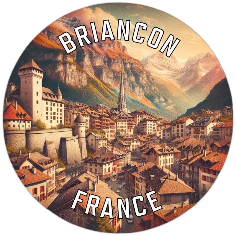 Briancon France Souvenir Vinyl Decal Sticker 2-Inch
