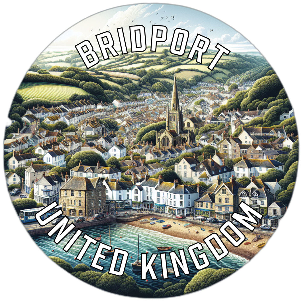 Bridport United Kingdom Souvenir Vinyl Decal Sticker 6-Inch