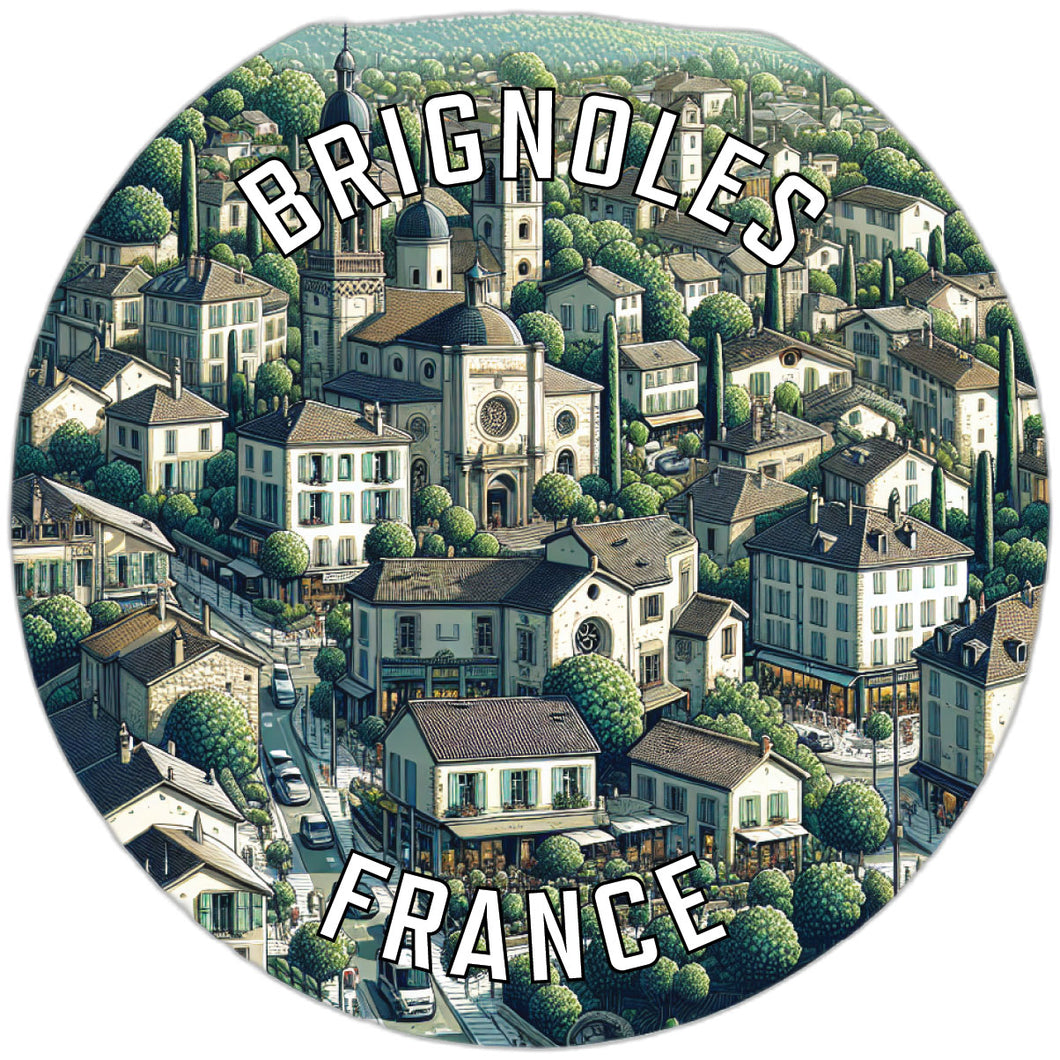 Brignoles France Souvenir Vinyl Decal Sticker 6-Inch