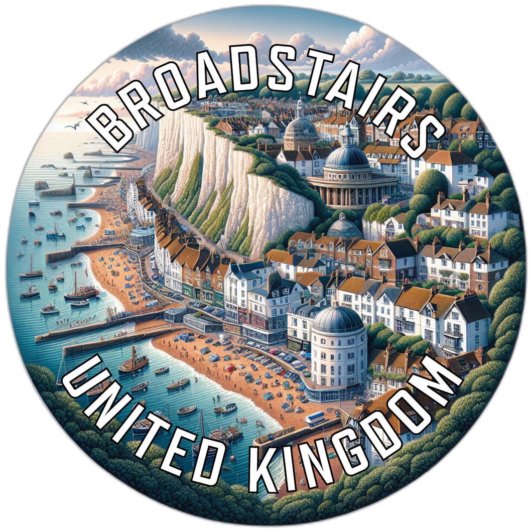 Broadstairs United Kingdom Souvenir Vinyl Decal Sticker 6-Inch