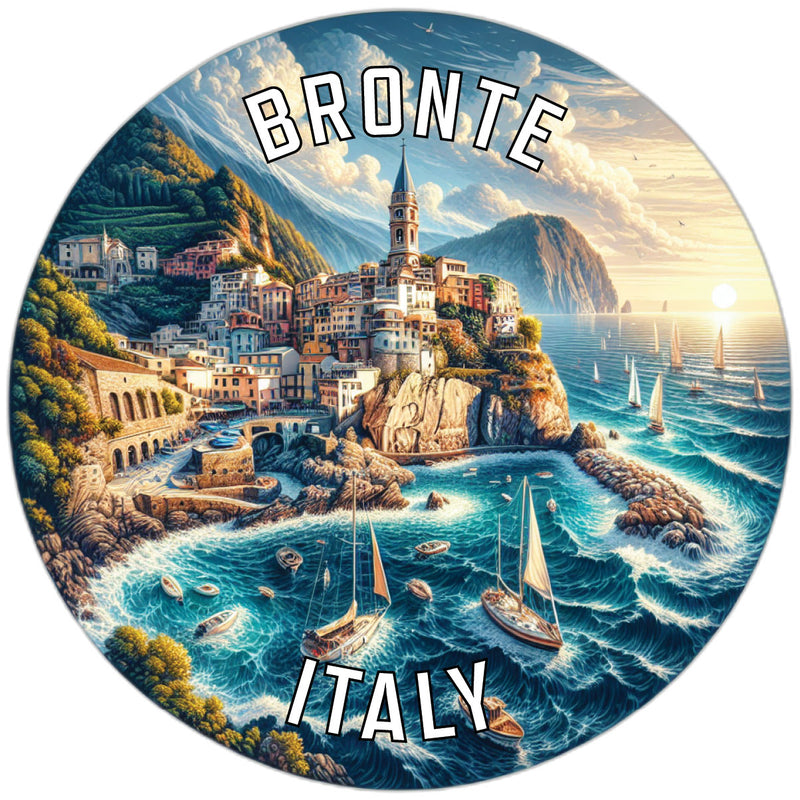 Bronte Italy Souvenir Vinyl Decal Sticker 2-Inch