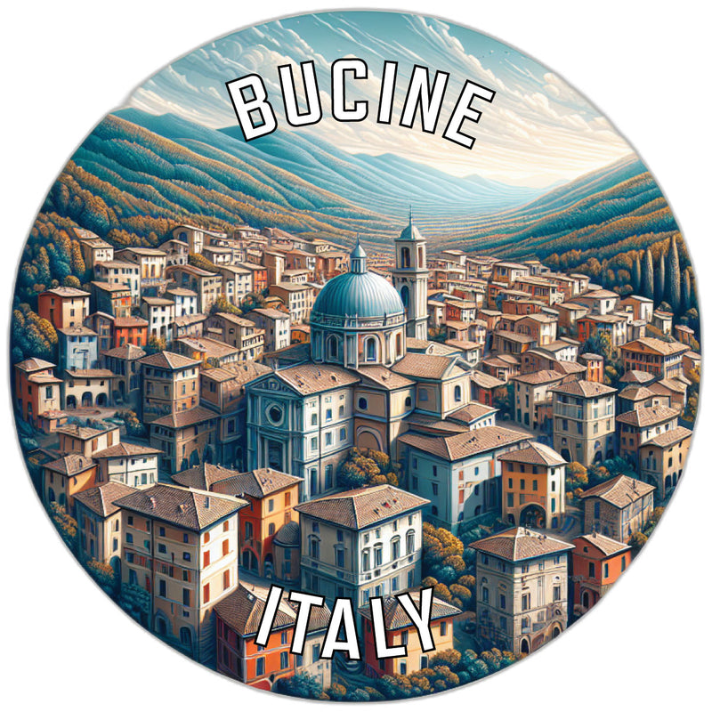 Bucine Italy Souvenir Vinyl Decal Sticker 6-Inch