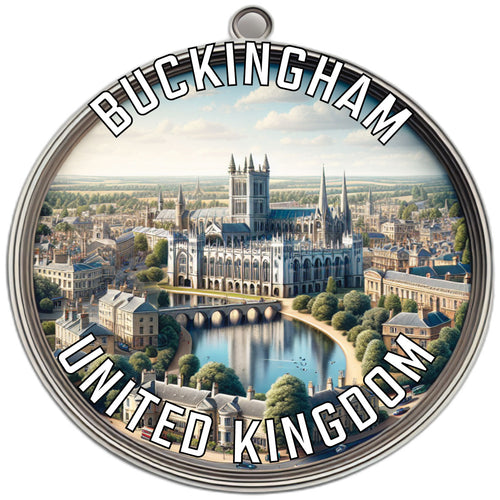 Buckingham United Kingdom Souvenir Vinyl Decal Sticker 6-Inch