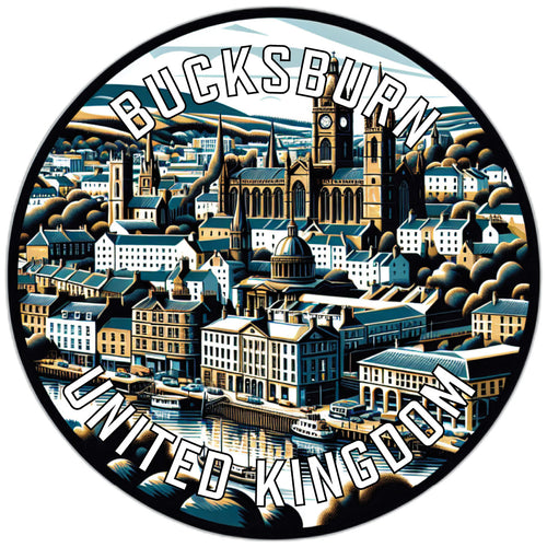Bucksburn United Kingdom Souvenir Vinyl Decal Sticker 2-Inch
