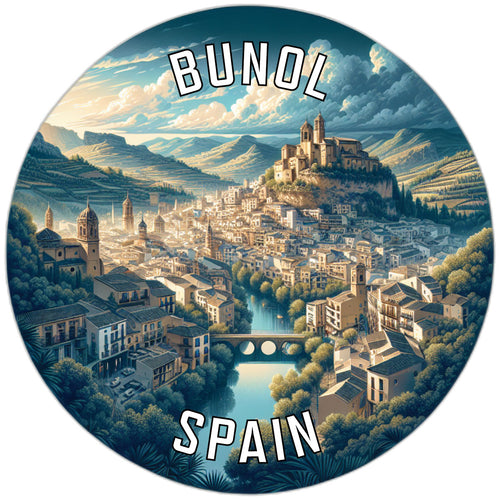 Bunol Spain Souvenir Vinyl Decal Sticker 2-Inch