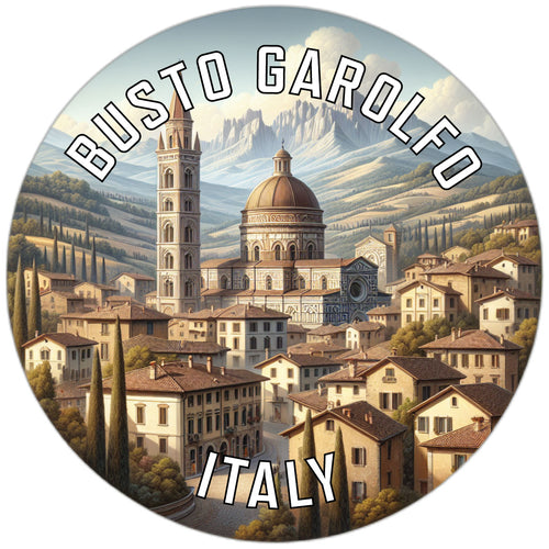 Busto Garolfo Italy Souvenir Vinyl Decal Sticker 2-Inch