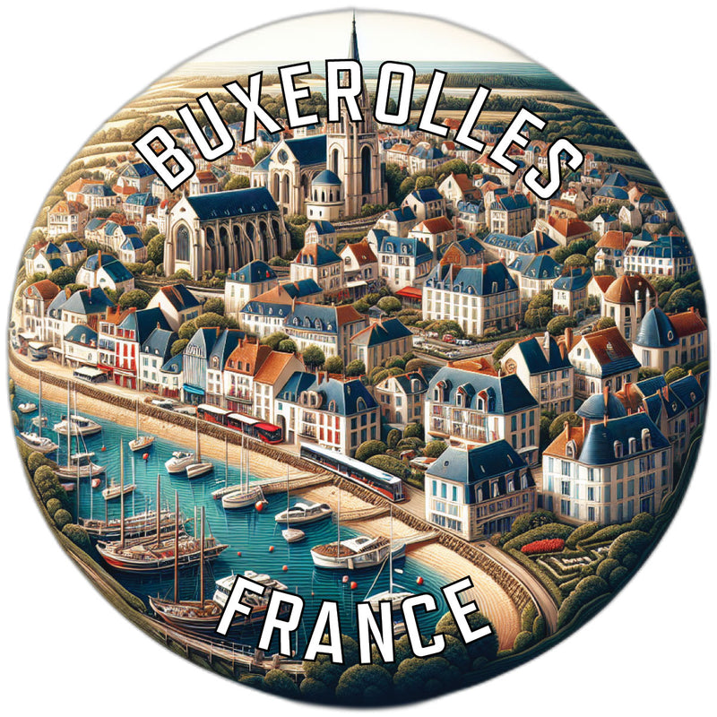 Buxerolles France Souvenir Vinyl Decal Sticker 6-Inch