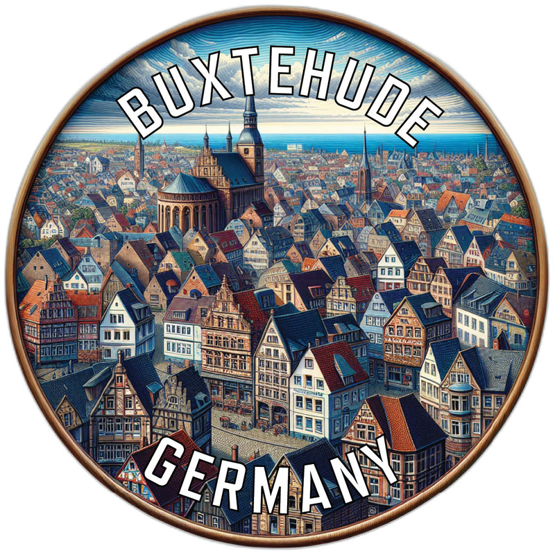 Buxtehude Germany Souvenir Vinyl Decal Sticker 4-Inch