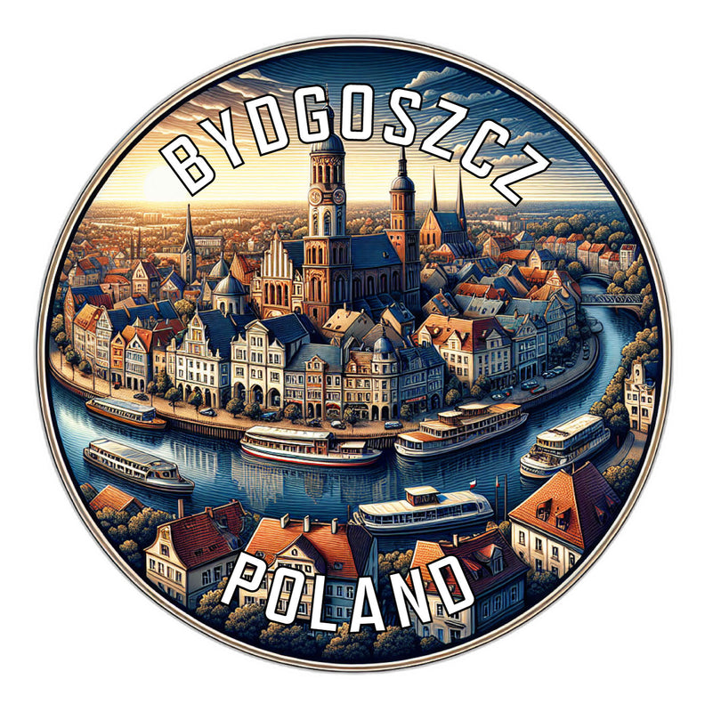 Bydgoszcz Poland Souvenir Vinyl Decal Sticker 6-Inch