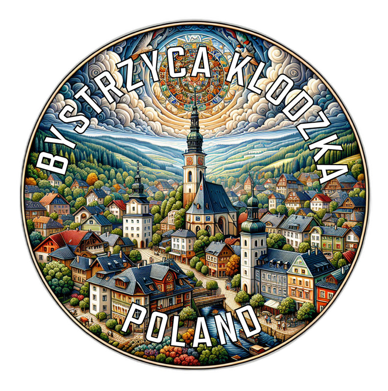 Bystrzyca Klodzka Poland Souvenir Vinyl Decal Sticker 2-Inch