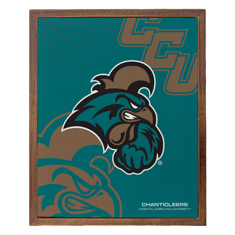 Coastal Carolina University Officially Licensed 8" x 10"-Inches Canvas Frame 